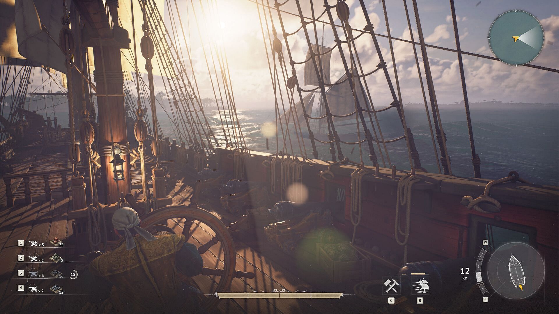 Ship spotted on the starboard! (Image via Crosswind Crew)