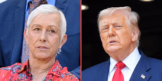 "Just can't help but cheat" - Martina Navratilova slams Donald Trump after President's questionable golfing moment goes viral