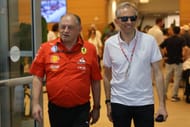 Frederic Vasseur and Benedetto Vigna before Sprint Qualifying at Miami. Source: Getty