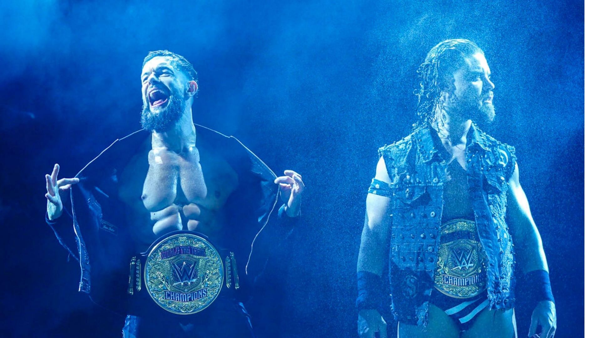 Finn Balor and JD McDonagh are the World Tag Team Champions (Photo credit: WWE.com)
