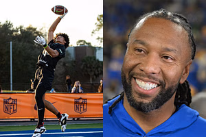 "You'll be pushed and challenged" - Larry Fitzgerald serves reality check to son Devin after Notre Dame commitment in inspiring letter