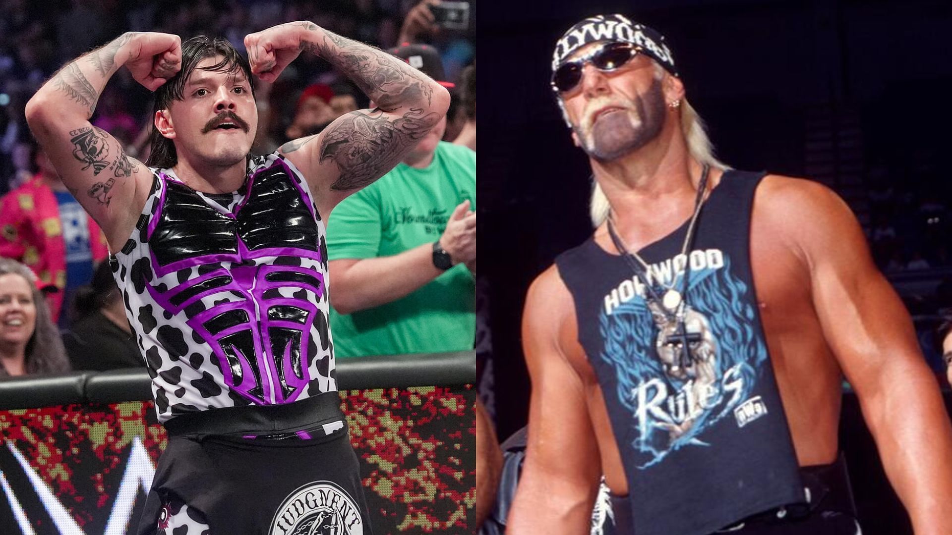 Dominik Mysterio and Hulk Hogan (Image Credits: WWE.com)
