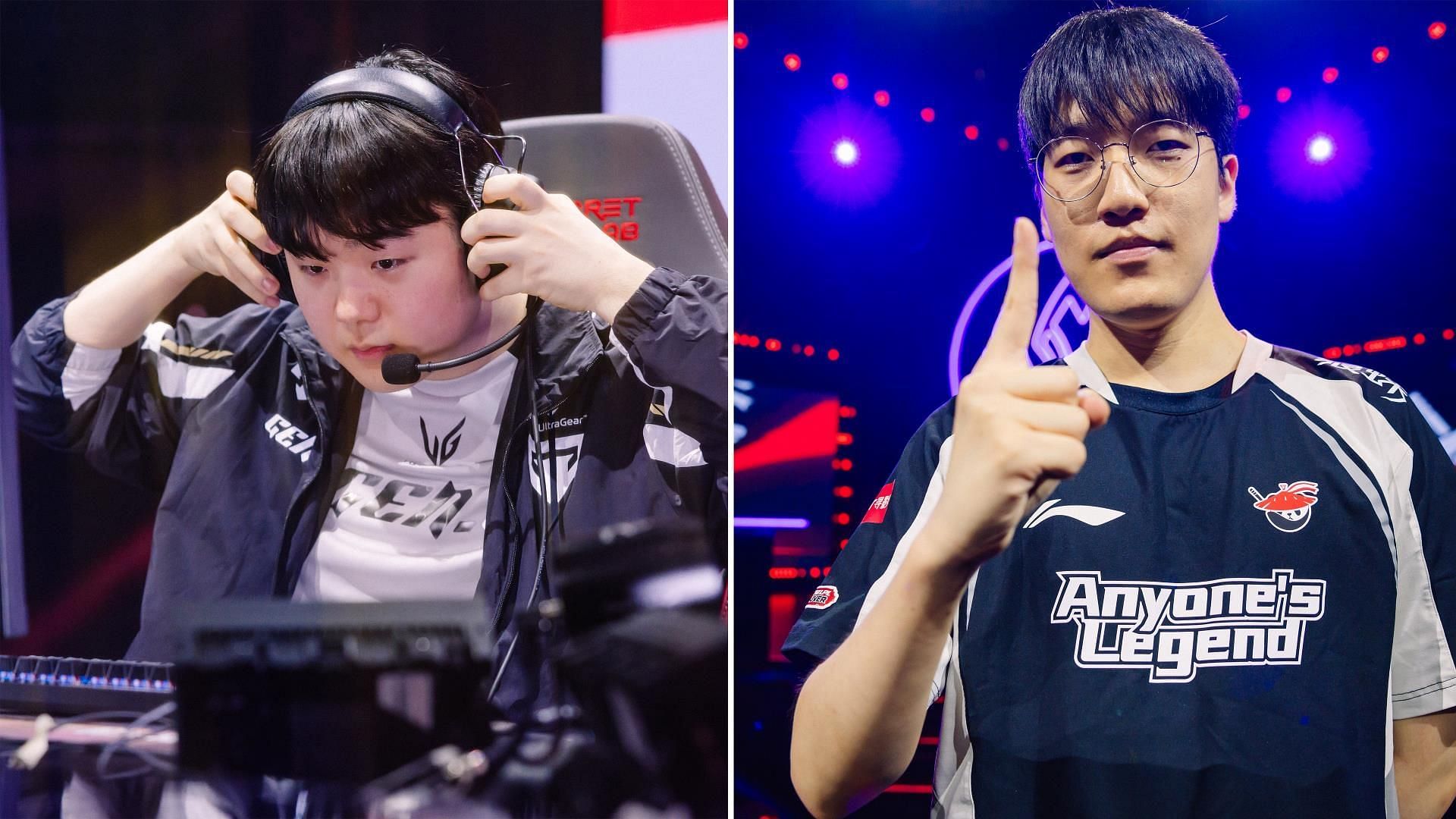Canyon vs Tarzan in the MSI 2025 Jungle matchup (Image via LoL Esports)