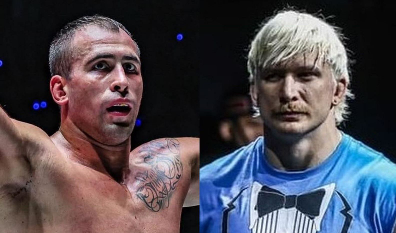 Kirill Grishenko ready for all-out war against Ben Tynan at ONE Fight Night 34. -- Photos from Kirill Grishenko and Ben Tynan