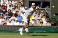Novak Djokovic in action at Wimbledon 2025 (Image Source: Getty)