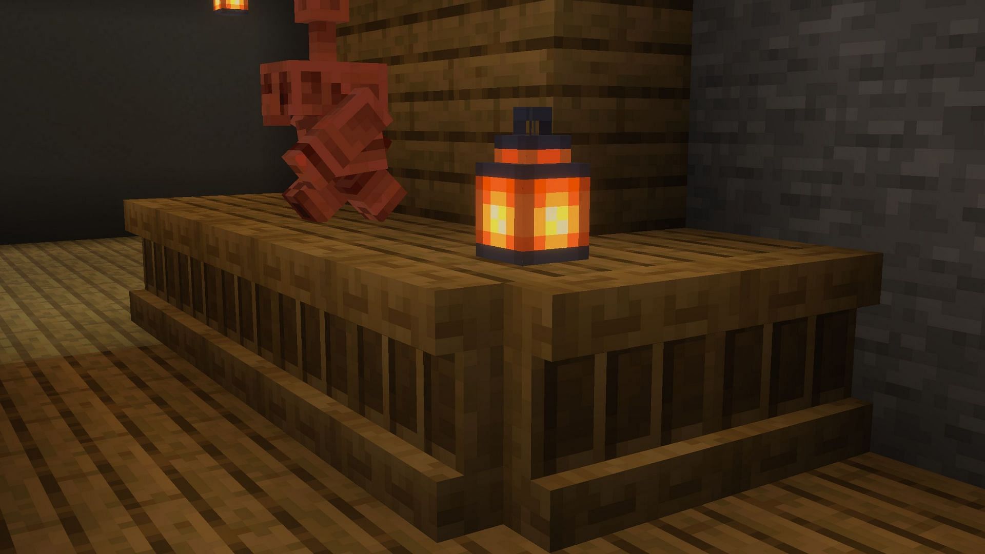 Shelf can be used in a number of ways (Image via Sportskeeda Gaming || Mojang Studios)