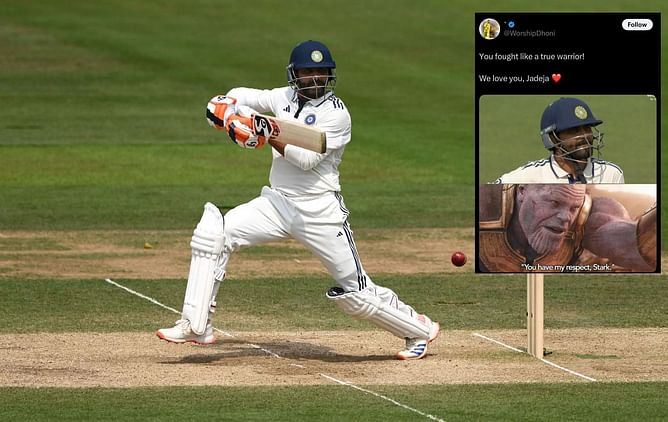 "Irrespective of the result, this one is for the history books" - Fans react to Ravindra Jadeja's fighting knock in ENG vs IND 2025 3rd Test