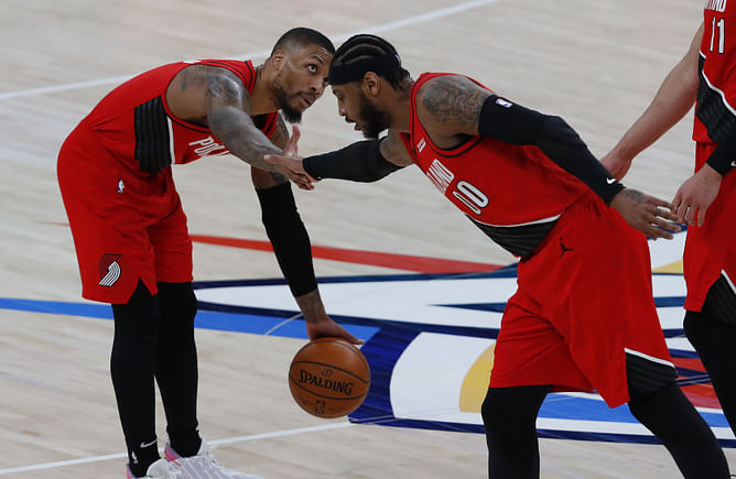 Carmelo Anthony doesn't mince words about Damian Lillard being waived by the Bucks