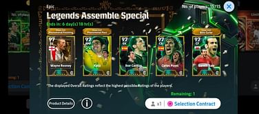 eFootball 2025 Legends Assemble Special Pack: Schedule, players, and more