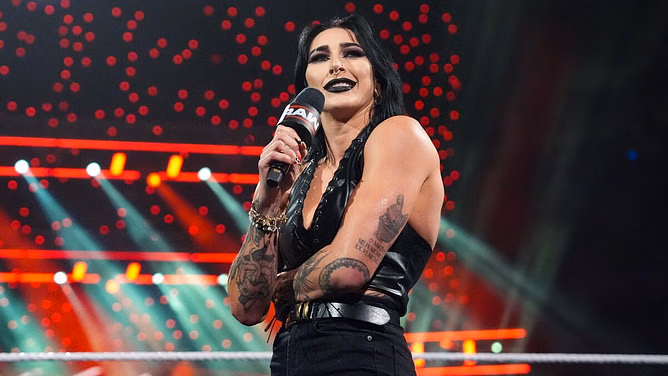 Rhea Ripley breaks character to thank her long-term WWE rival after making history