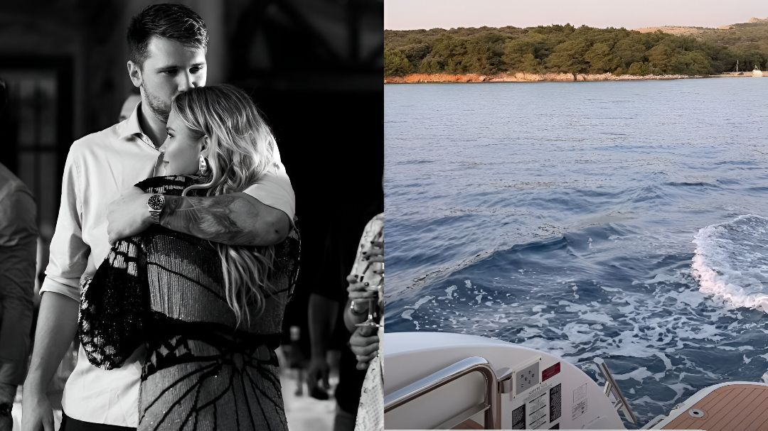 Luka Doncic's fiancée flexes superyacht cruise amid Lakers star’s eye-watering expected nine-figure deal