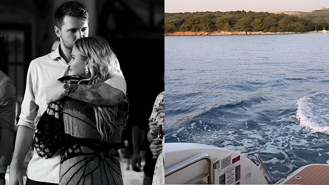 Luka Doncic's fiancée flexes superyacht cruise amid Lakers star’s eye-watering expected nine-figure deal