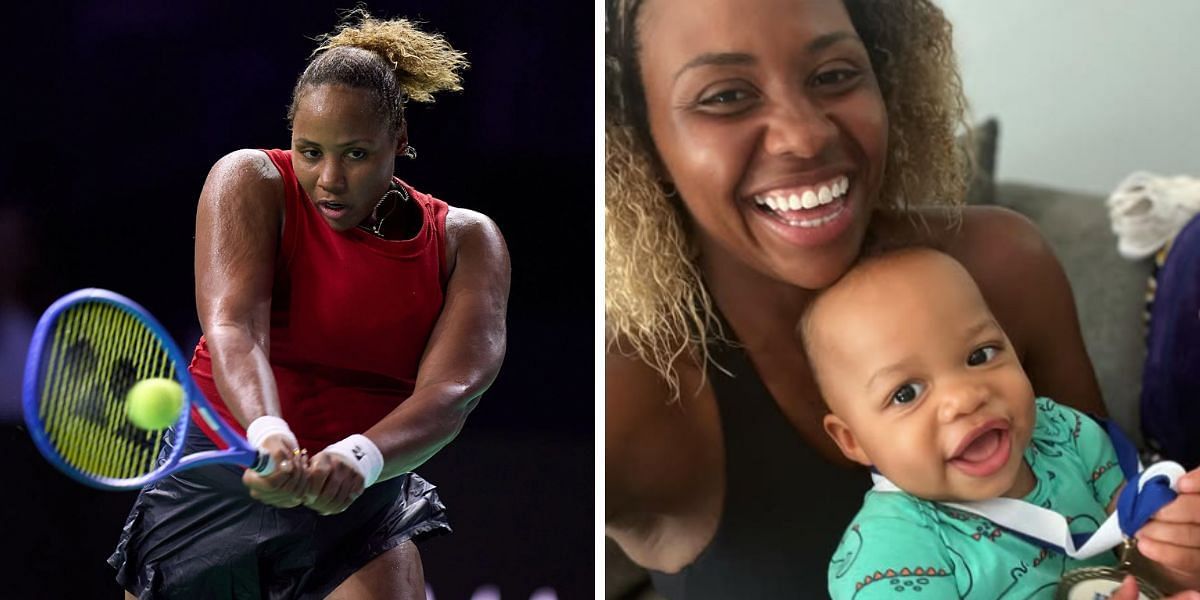 Taylor Townsend gives adorable shout-out to son Adyn after his crucial advice sees her through to Citi DC Open QF