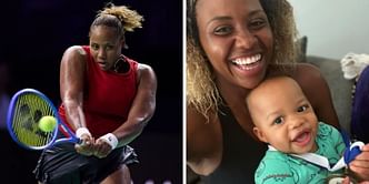 Taylor Townsend gives adorable shout-out to son Adyn after his crucial advice sees her through to Citi DC Open QF