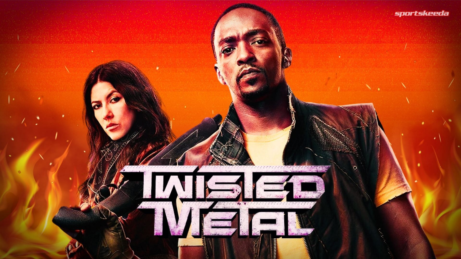 Twisted Metal season 2 premiere release date (Custom cover edited by Sportskeeda, Original Image [Peacock])