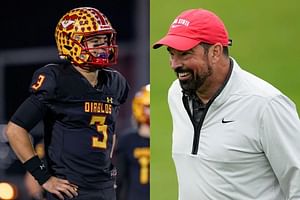 "Congrats, you just lost to Michigan 3 times" - CFB fans roast Luke Fahey as 4-star QB commits to Ryan Day's Ohio State
