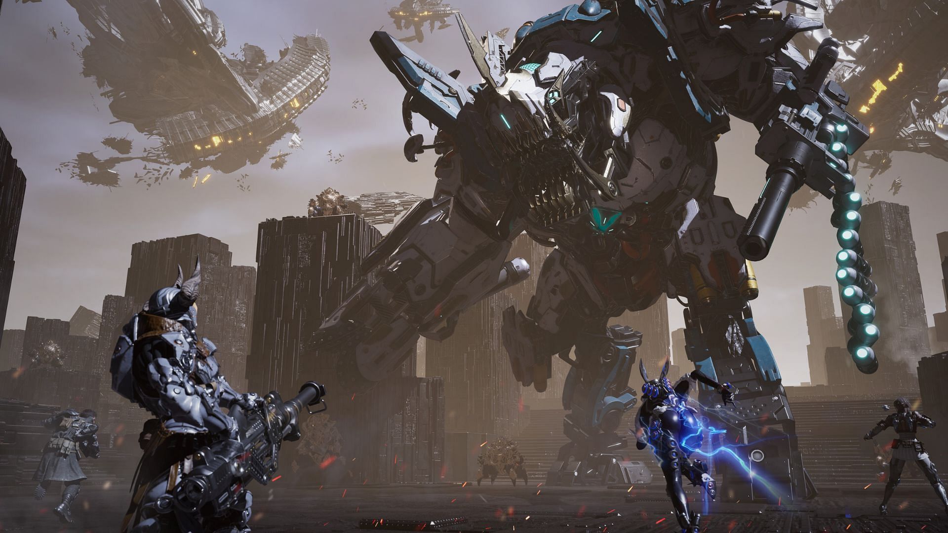Gluttony boss fight in The First Descendant (Image via Nexon)