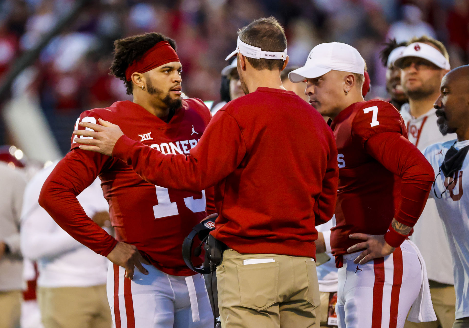 NCAA Football: Texas Christian at Oklahoma - Source: Imagn