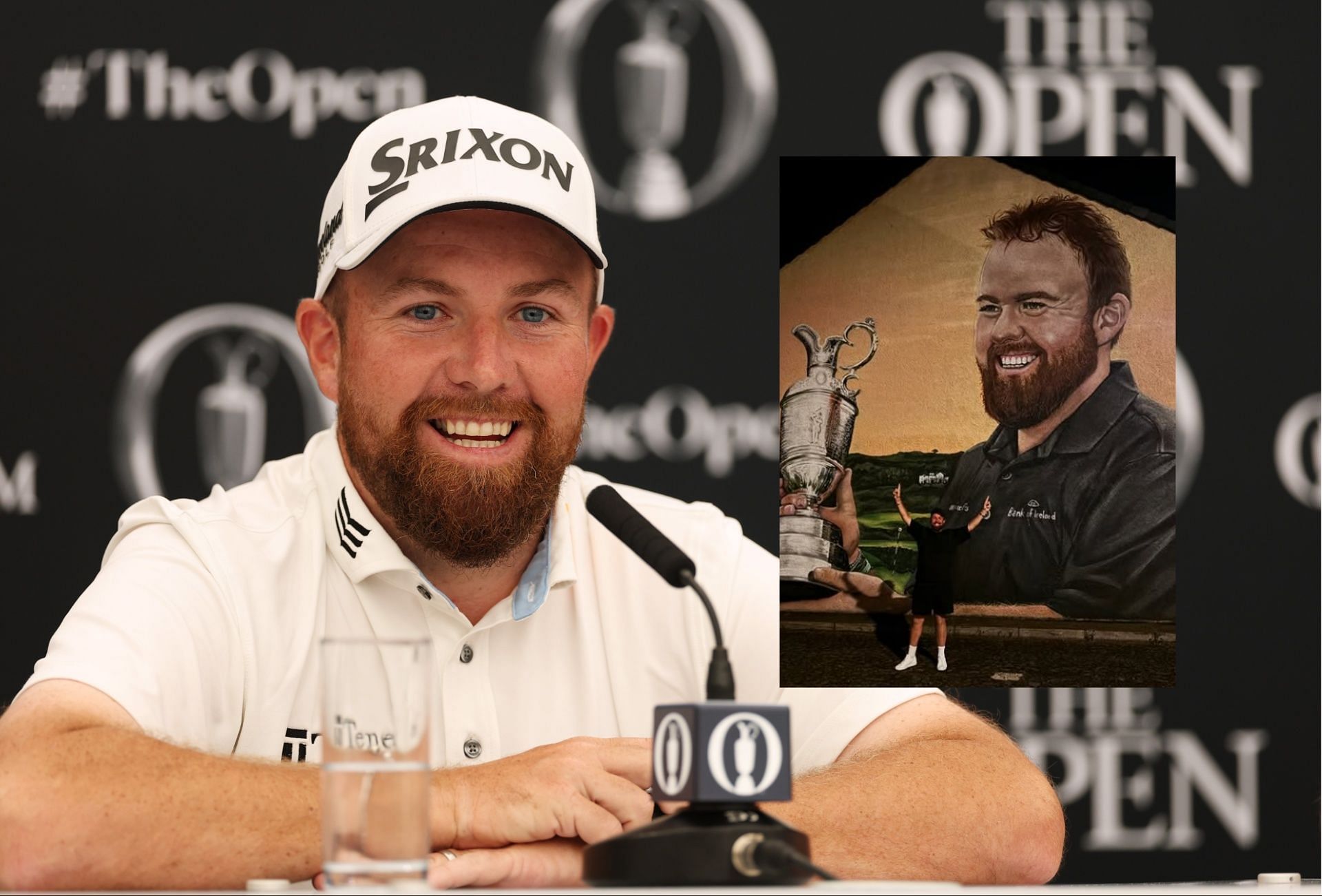 Shane Lowry and Royal Portrush Mural