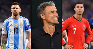 "Melon d'Or or whatever they want" - When Luis Enrique mocked comparisons between Lionel Messi and Cristiano Ronaldo