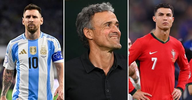 "Melon d'Or or whatever they want" - When Luis Enrique mocked comparisons between Lionel Messi and Cristiano Ronaldo