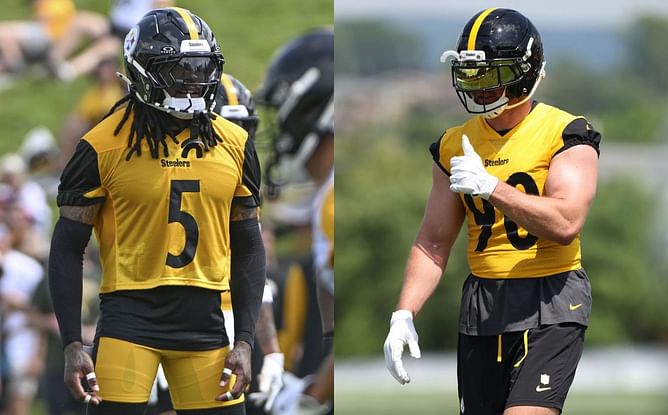 "He's the Swiss Army knife": T.J. Watt makes feelings known on new CB Jalen Ramsey after training camp reps