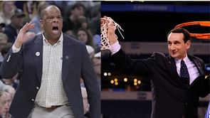 When UNC HC Hubert Davis and Duke legend Coach K revealed what they admired the most about each other: “His commitment to kids”