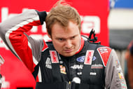 Cole Custer (41) gets ready for the 2022 NASCAR All-Star race weekend at Texas. Source: Imagn