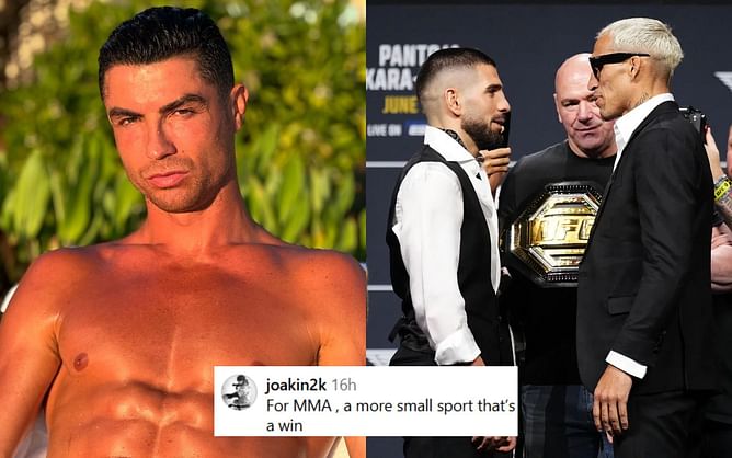 "Dana loses more per night gambling," "They're not paid enough" - Fans react to reports of Cristiano Ronaldo surpassing entire UFC roster's income