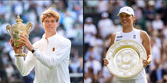 Why does Jannik Sinner get a trophy for winning Wimbledon while Iga Swiatek got a plate? Looking into the interesting difference