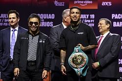 Mario Barrios calls Manny Pacquiao the dream opponent he's always wanted