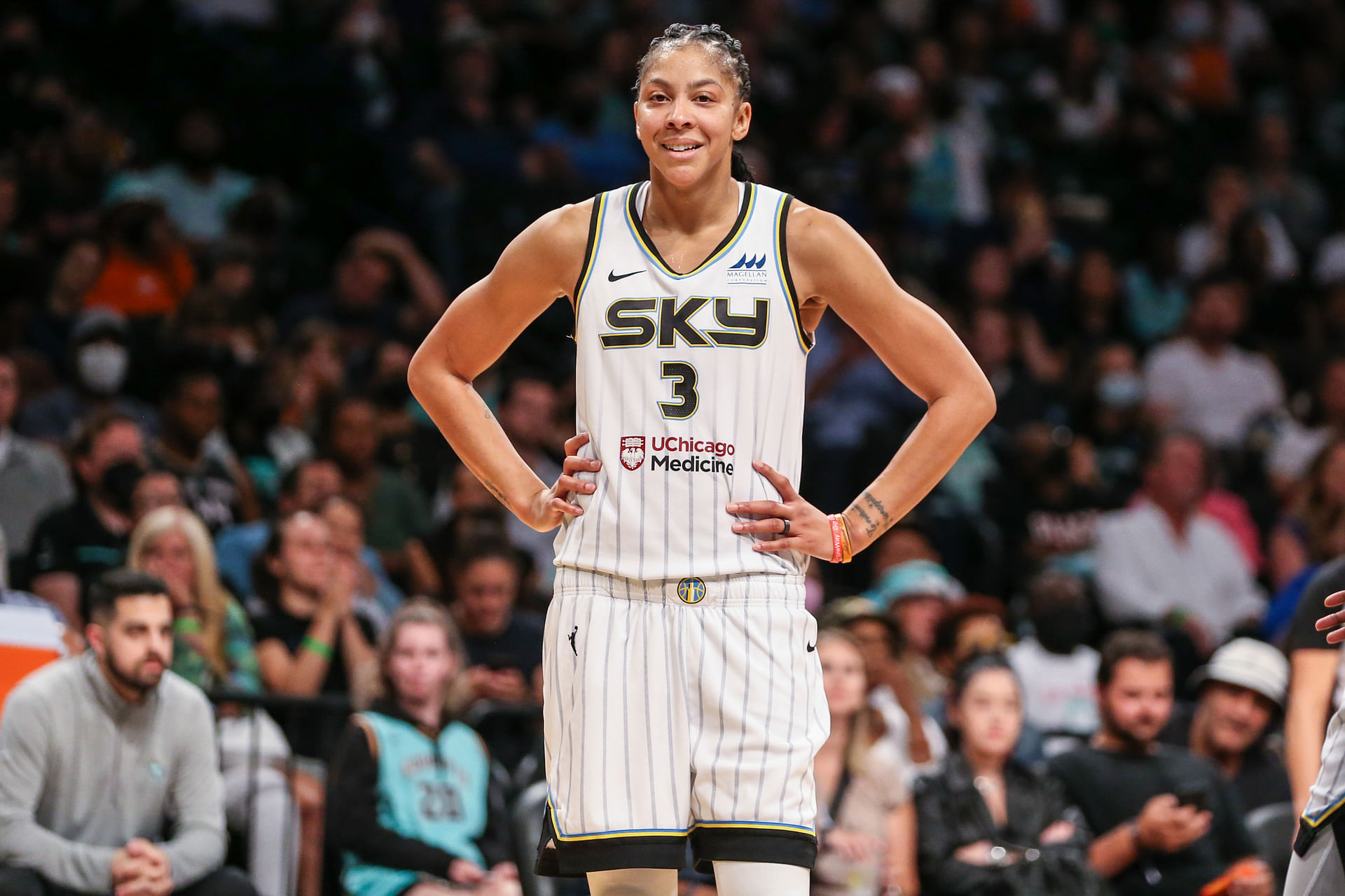 Former WNBA star Candace Parker - Source: Imagn