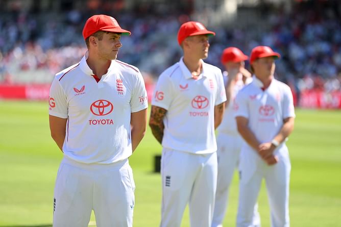 Why are England players wearing red caps at Lord’s on Day 2 of ENG vs IND 2025 3rd Test?