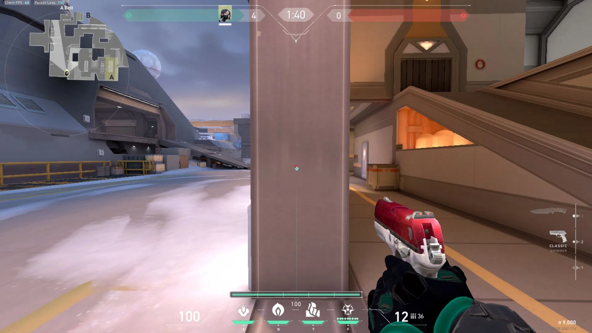 Stand in this doorway close to the wall (Image via Riot Games)