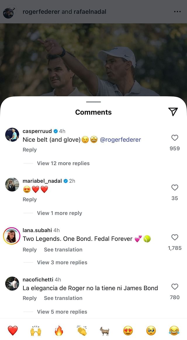 Comments section