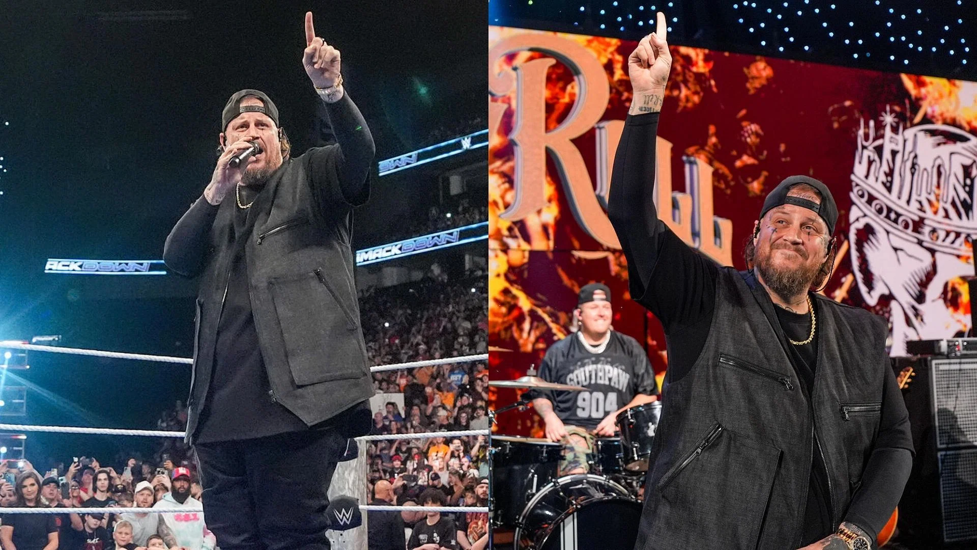 The popular singer will be in action at SummerSlam 2025. [Image credits: WWE.com]