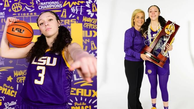 IN PICS: Kim Mulkey's LSU commit Bella Hines sums up her weekend with Jordan Brand family at WNBA All-Star game