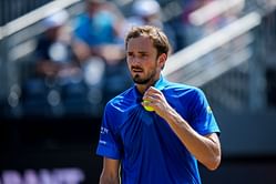 WATCH: Controversial scenes as Daniil Medvedev wildly flings racket & water bottle in frustration after Citi DC Open loss to Corentin Moutet