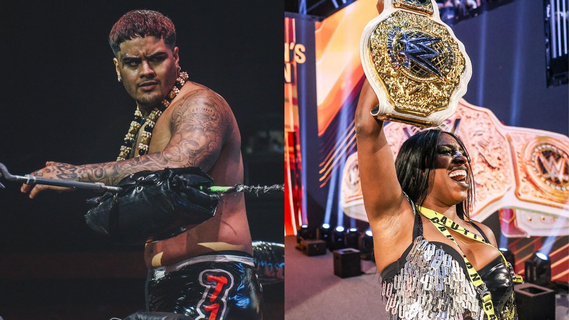 Zilla Fatu and Naomi (Image Credits: Zilla Fatu on X, WWE.com)