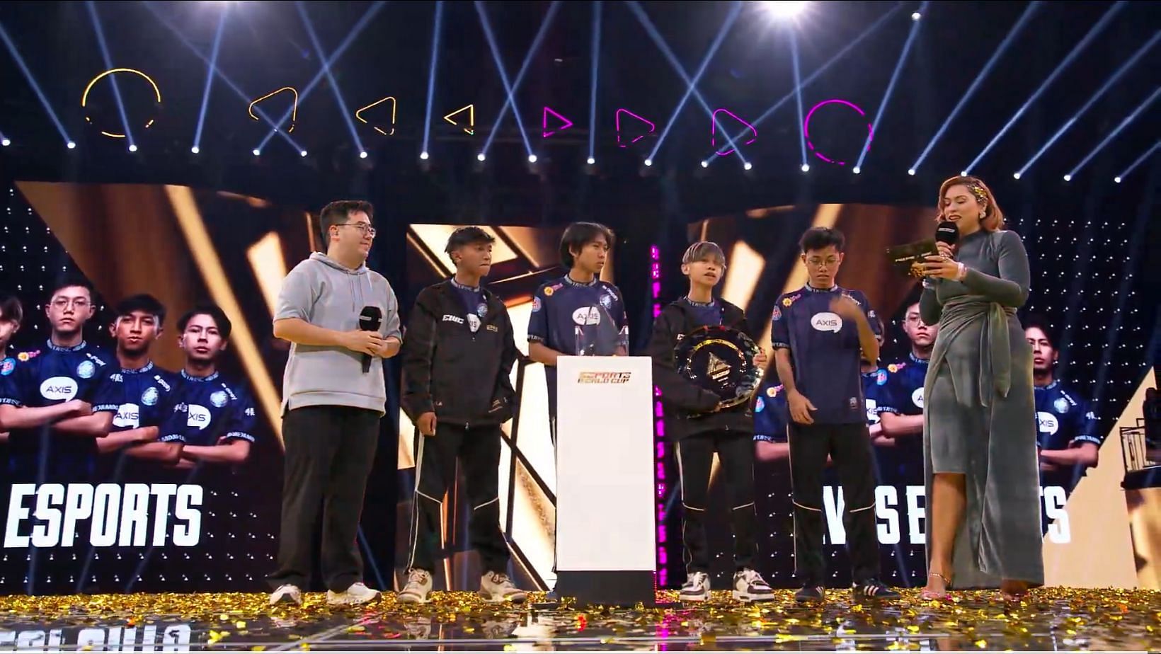 Evos Esports emerged victorious in Free Fire Esports World Cup 2025 (Image via YouTube/Free Fire Esports Officials)