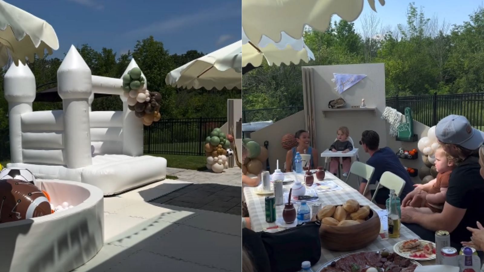 Jordan Binnington and wife Cris celebrate son Johnny