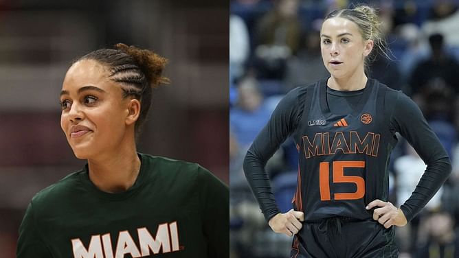Photos: Hanna Cavinder's former teammate Natalija Marshall shares cadid snaps from Miami in latest photo dump
