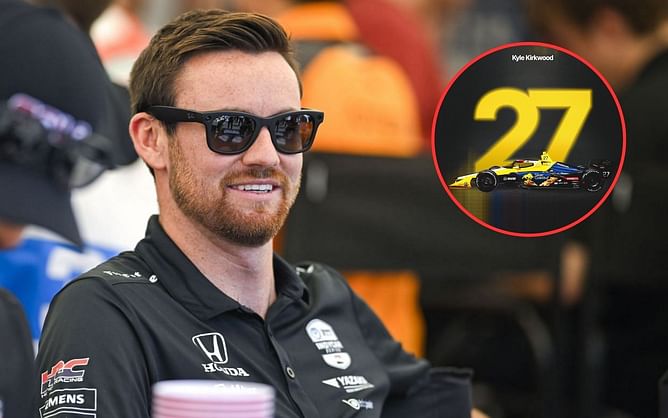 "What a beauty": IndyCar fans react as Kyle Kirkwood gets regal gold Andretti livery for Toronto race