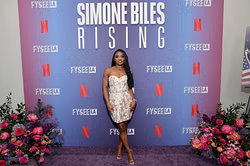 Simone Biles shows off celebratory dinner delicacy after winning two major awards at the ESPYs 2025