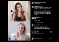 Gianna Tulio and Haley Dillon discuss the former's pregnancy experience. Source: @Instagram/believeinthegoodpod