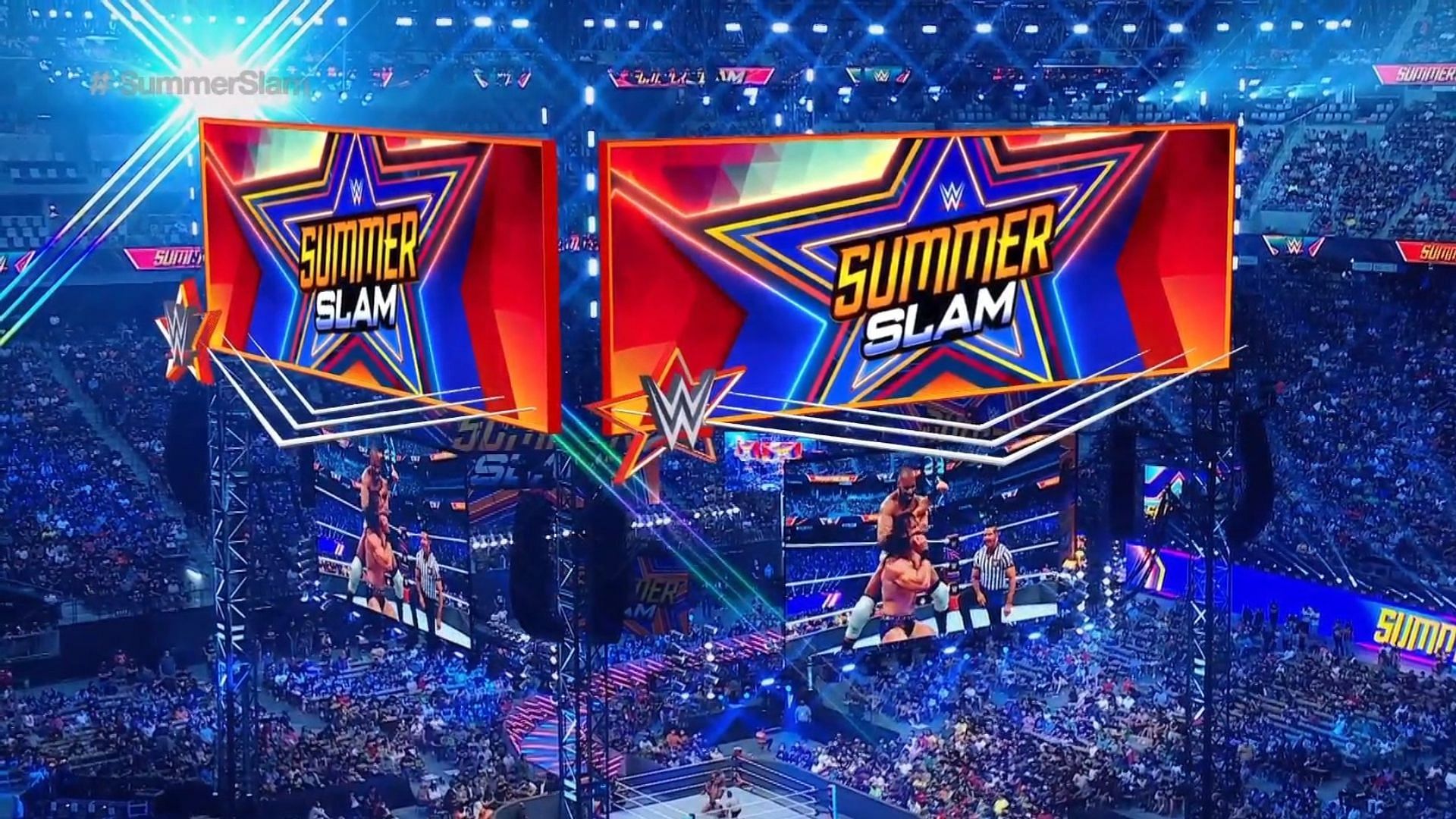 SummerSlam 2025 will air live this weekend. [Image Credit @SummerSlam on X]