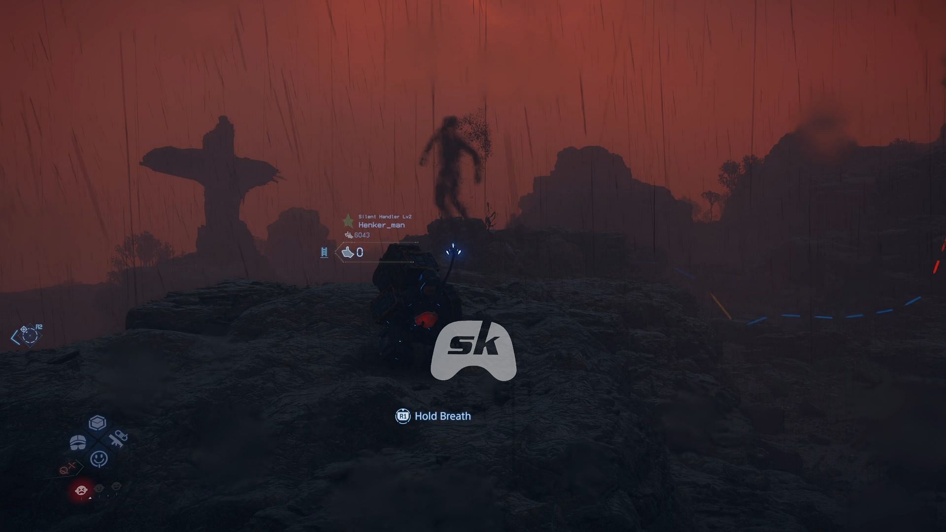 Some gazers are blind, so they rely on sound and movement to detect you (Image via Sportskeeda Gaming || Sony Interactive Entertainment)