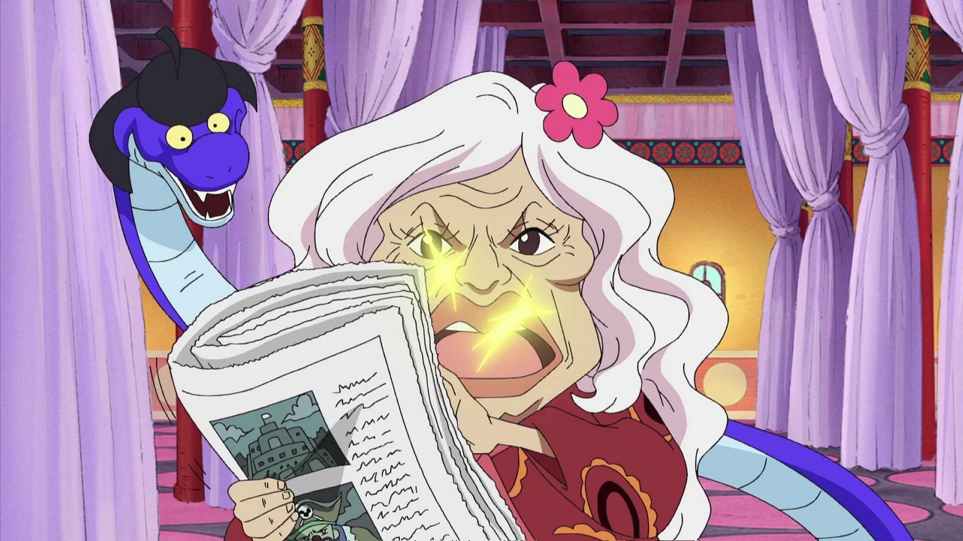 Gloriosa&#039;s current appearance (Image via Toei Animation)