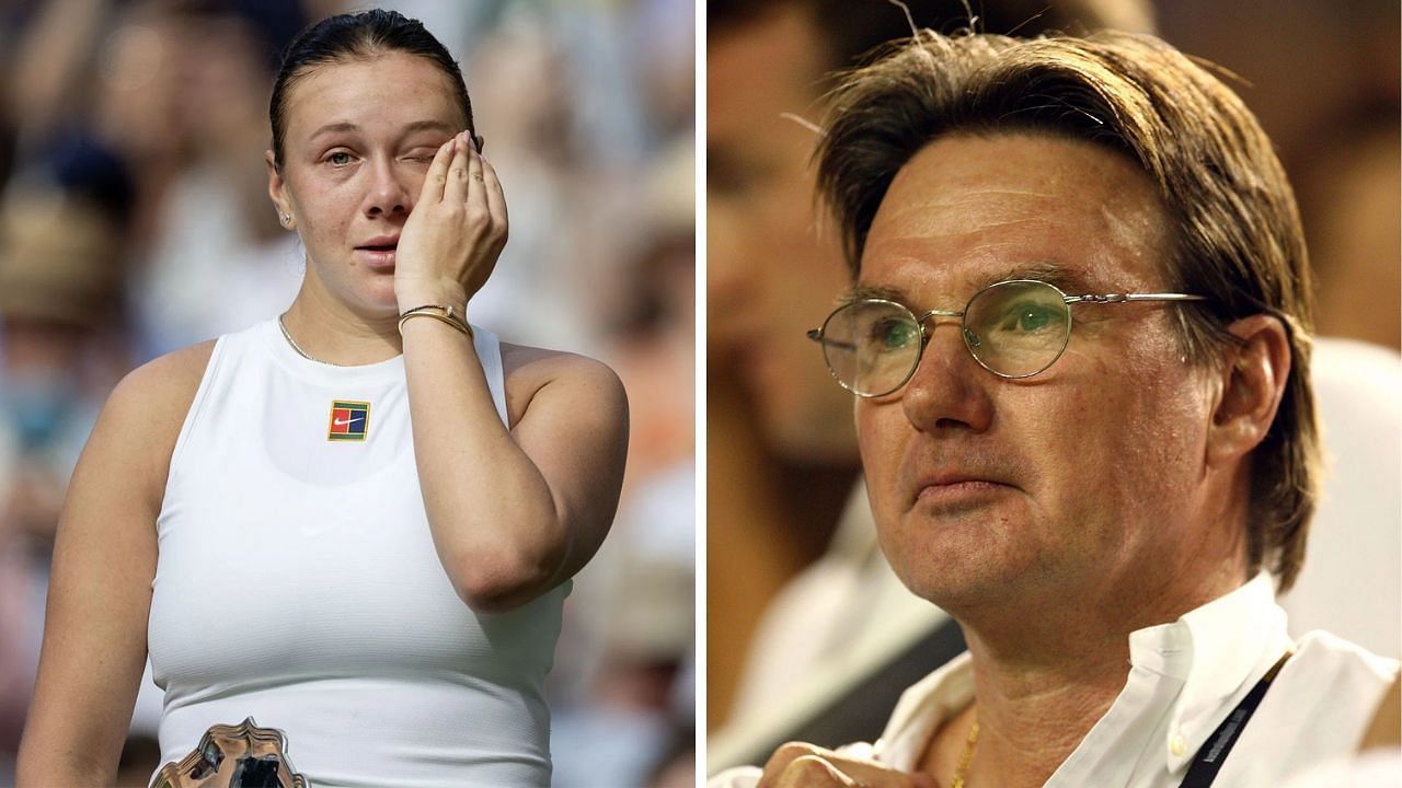Amanda Anisimova Jimmy Connors Wimbledon 