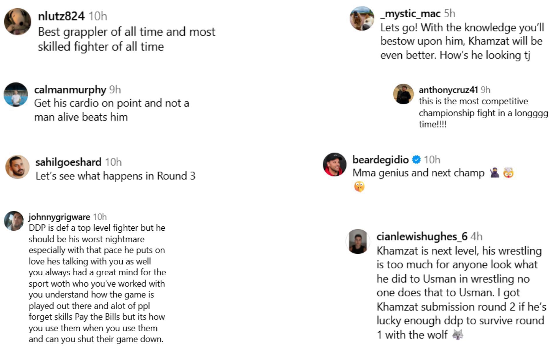 Fan reactions [Screenshots courtesy: @tjdillashaw on Instagram]